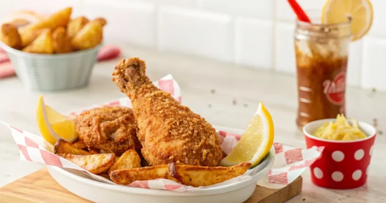 🍗 „KFC” stílusú sült csirke – ahogy otthon is brutál finom lesz!