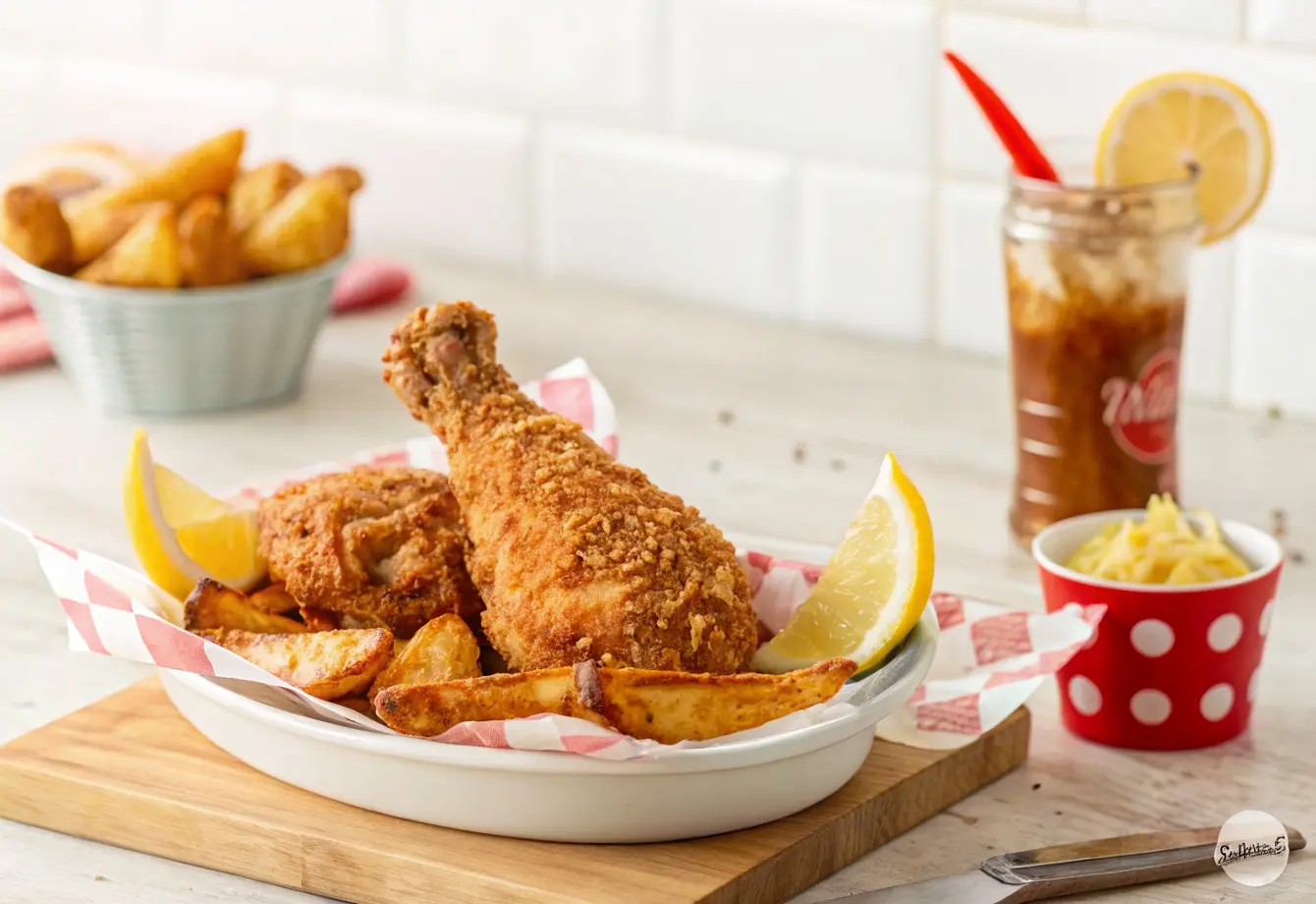 🍗 „KFC” stílusú sült csirke – ahogy otthon is brutál finom lesz!
