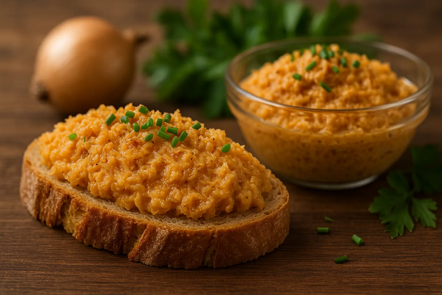 Vegán körözött újragondolva – téli vitaminbomba szendvicskrém savanyú káposztából