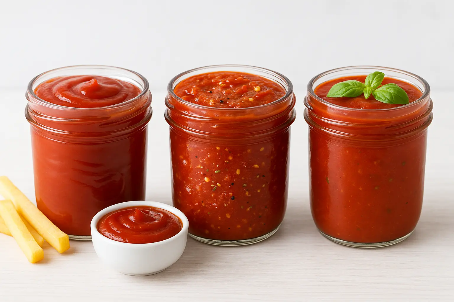 🍅 Házi szószok – ketchup, pizza- és marinara szósz